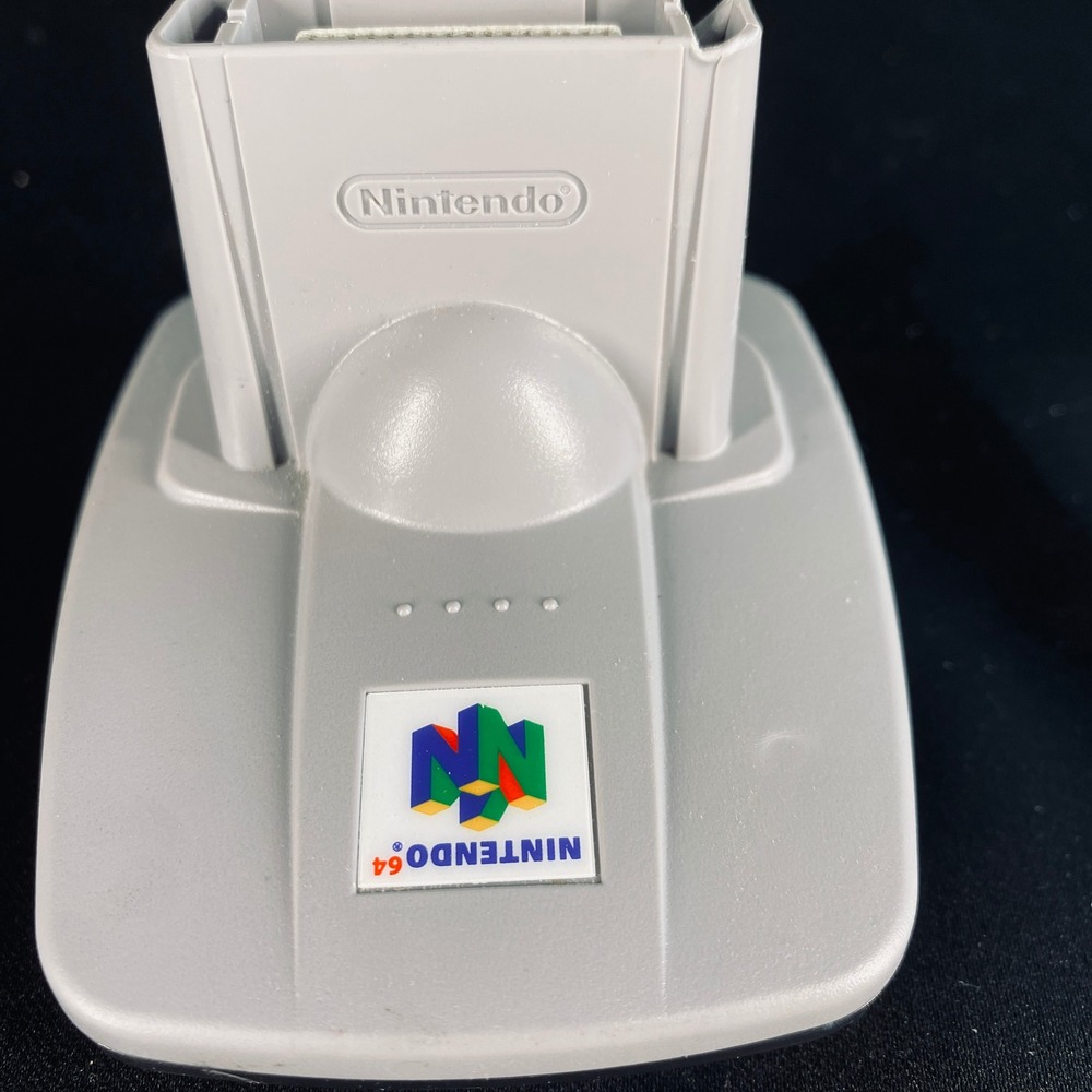 Nintendo 64 Transfer Pak NUS-019 N64 Game Boy Adapter Accessory Gray
